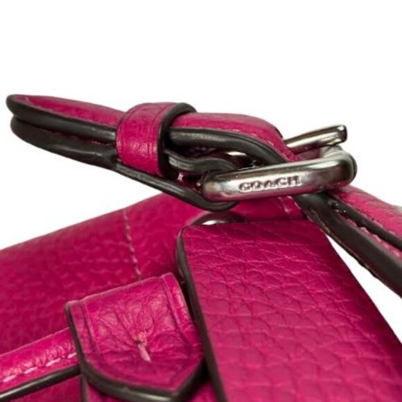 Coach Amelia Backpack Fuchsia Convertible Crossbody NWOT - Picture 9 of 13